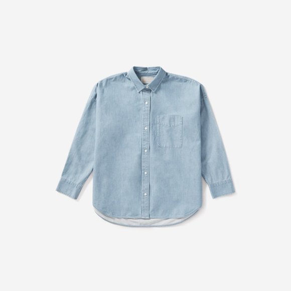 EVERLANE The Square Jean Shirt Oversized - Picture 12 of 15